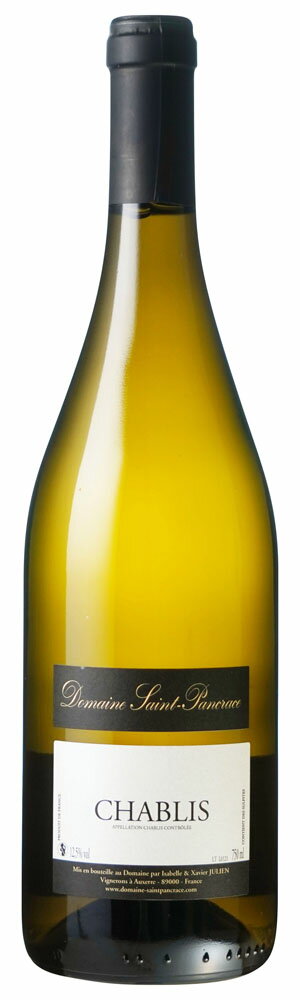 楽天Cave Entre Duex Vins[2022] シャブリ 白 750ML 生産者：ドメーヌ サン パンクラス ソムリエ試験にも出る品種 シャルドネ ソムリエールおすすめ フランス 白ワイン メーカー直送 お取り寄せ