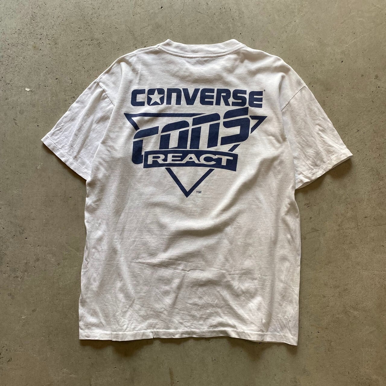 古着 90年代 NEVADA WOLFPACK BASKETBALL CHAMPS 1993 CONVERSE CONS REACT コンバース Tシャツ メンズXL相当【古着】【中古】【RS2207】【SS2209】