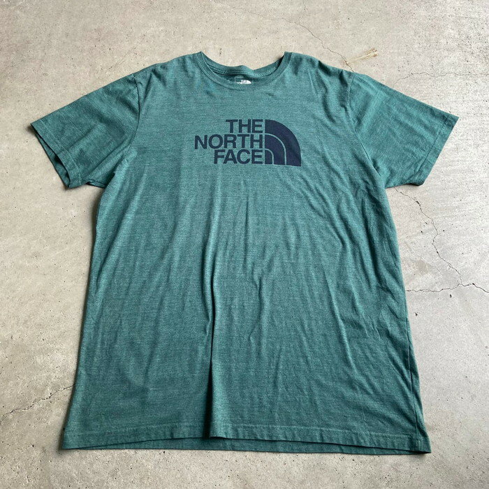 古着 ビッグサイズ THE NORTH FACE ザ ノースフェイス ビッグロゴ プリントTシャツ メンズ2XL 【古着】【中古】【RS2207】【SS2209】