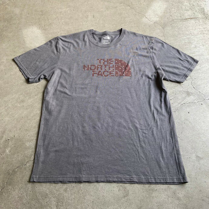 THE NORTH FACE ザ ノースフェイス ロゴ Tシャツ メンズL 【古着】【中古】【SS2209】