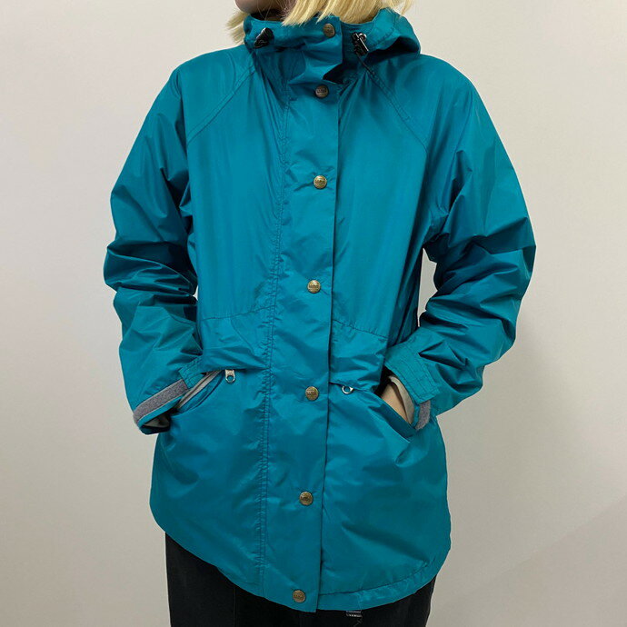 USA製 80年代 L.L.Bean エルエルビーン STOWAWAY RAINWEAR マウンテンパーカー【古着】【中古】