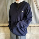 スペイン製 70年代～80年代 LACOSTE ウール アクリルニットセーター メンズL相当 【古着】【中古】【SS2312】