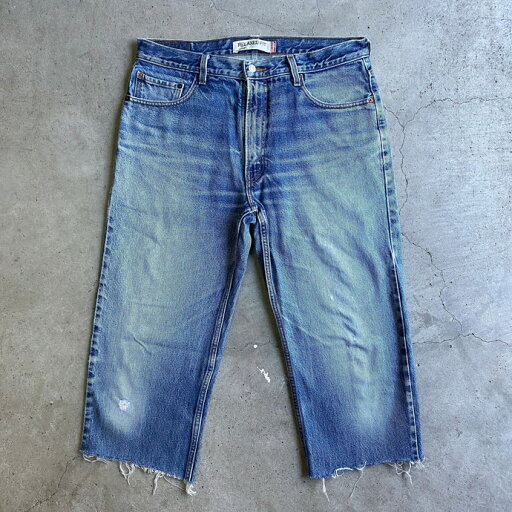 00年代 Levi's リーバイス 550 カットオフ テーパードデニムパンツ メンズW36 【古着】【中古】【SS2506】 00年代 Levi's リーバイス 550 カットオフ テーパードデニムパンツ メンズW36 【古着】【中古】【SS2506】