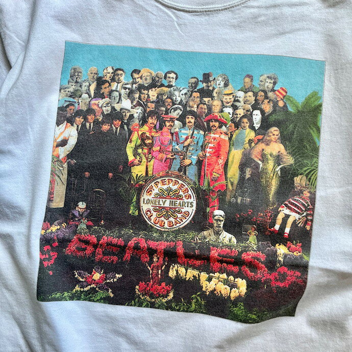 00年代 THE BEATLES ビートルズ Sgt. Pepper's Lonely Hearts Club Band バンドTシャツ メンズL 【古着】【中古】【SS2406】