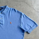 Polo by Ralph Lauren オールドラルフローレン Tシャツ地 ポロシャツ メンズM 【古着】【中古】【SS2309】