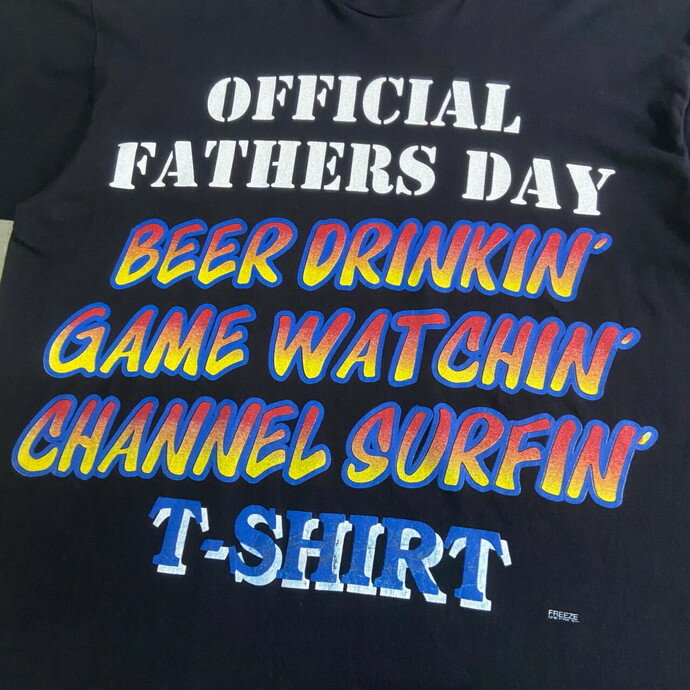 90N OFFICIAL FATHERS DAY ̓ bZ[W vg TVc YXL yÒzyÁzySS2309z