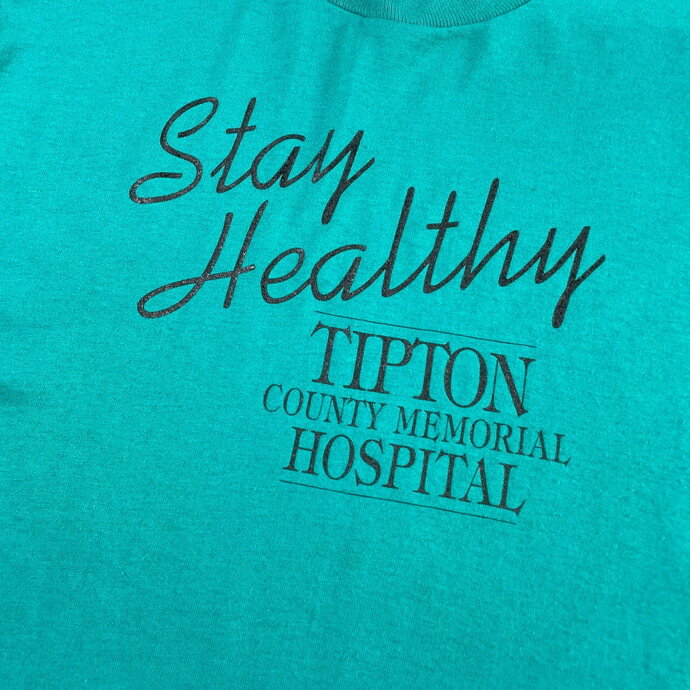 USA 90N Stay Healthy TIPTON HOSPITAL S vgTVc YXL yÒzyÁzySS2309z