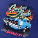 Snapon スナップオン 企業 Cruise Night 車 プリントTシャツ メンズXL 【古着】【中古】【SS2309】