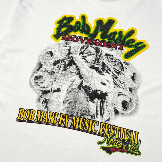 〜00年代 USA製 SOHK SCHOOL OF HARD KNOCKS BOB MARLEY MUSIC FESTIVAL プリントTシャツ メンズ2XL 【古着】【中古】【SS2309】