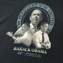 ビッグサイズ Obama バラク オバマ PRESIDENT アメリカ 大統領 プリントTシャツ メンズ3XL 【古着】【中古】【SS2309】