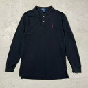 Polo by Ralph Lauren ポロバイラルフローレン 鹿の子 長袖ポロシャツ メンズM相当 レディースXL 【古着】【中古】