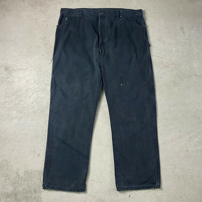 90年代 Dickies ディッキーズ ダック地ワークパンツ ペインターパンツ メンズW44 【古着】【中古】【SS2406】