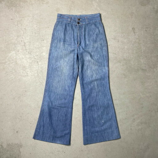 LOLA20 ユーロ フレアデニムパンツ レディースW26相当 古着【中古】 LOLA20 ユーロ フレアデニムパンツ レディースW26相当 古着【中古】