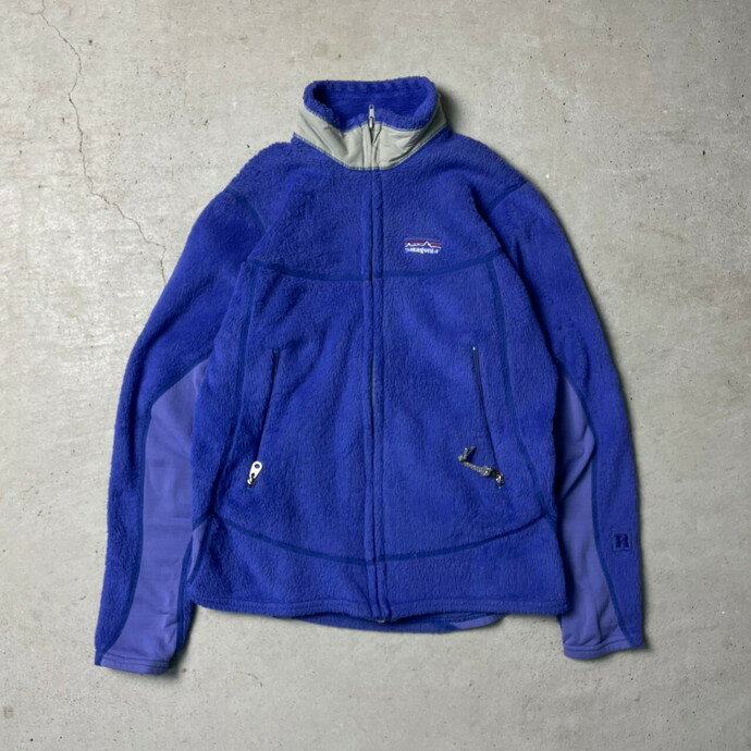 00年代 USA製 Patagonia パタゴニア フリースジャケット レギュレーター R2 ボア レディースL 古着【中古】