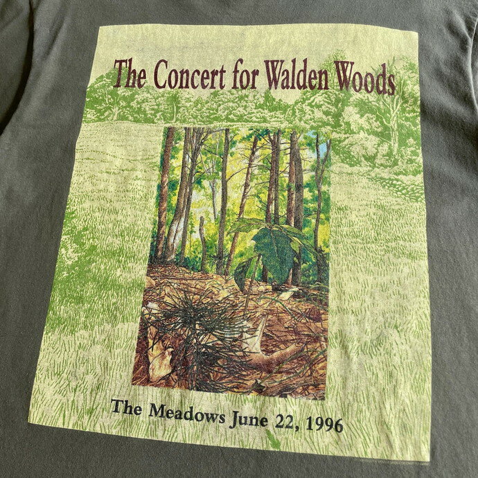 90年代 The Concert for Walden Woods EAGLES イーグルス 両面プリント バンドTシャツ メンズL 古着【中古】