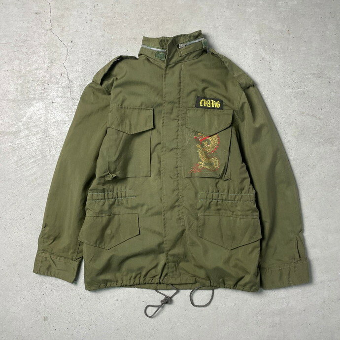 M-65タイプ ミリタリー フィールドジャケット メンズS 古着【中古】【SS2506】