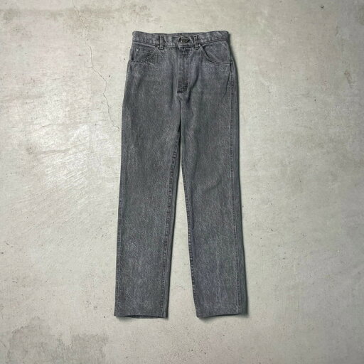 90年代 USA製 Lee リー ブラックデニムパンツ グレーデニム メンズW29 古着【中古】 90年代 USA製 Lee リー ブラックデニムパンツ グレーデニム メンズW29 古着【中古】