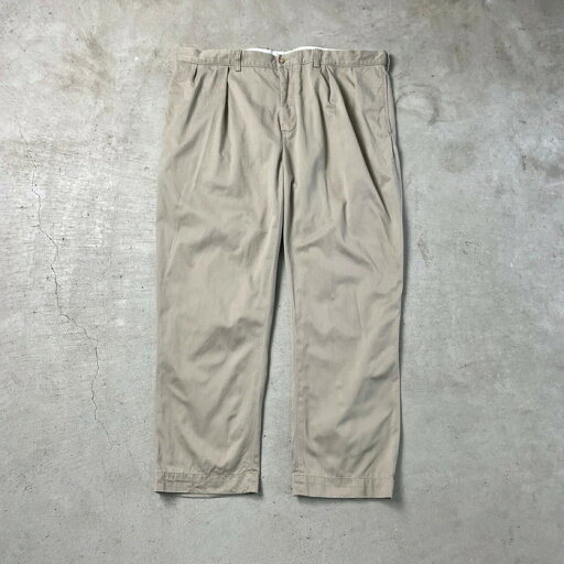90年代 Polo by Ralph Lauren ポロバイラルフローレン チノパンツ 2タック メンズW42 古着【中古】 90年代 Polo by Ralph Lauren ポロバイラルフローレン チノパンツ 2タック メンズW42 古着【中古】