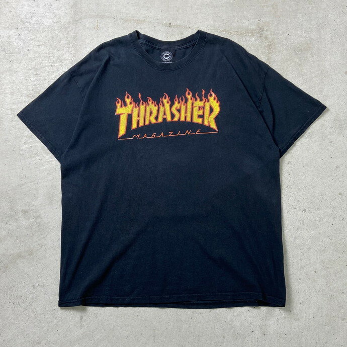 00N THRASHER FLAME LOGO XbV[ tC STVc YXL ÒyÁz