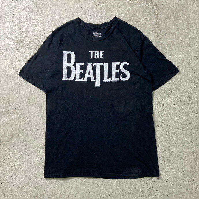 THE BEATLES ビートルズ プリント バンドTシャツ バンT メンズM-L相当 古着【中古】