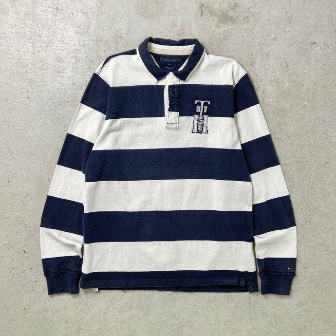 TOMMY HILFIGER g~[qtBK[ {[_[ ShJ |Vc Vintage Fit Y2XL ÒyÁz