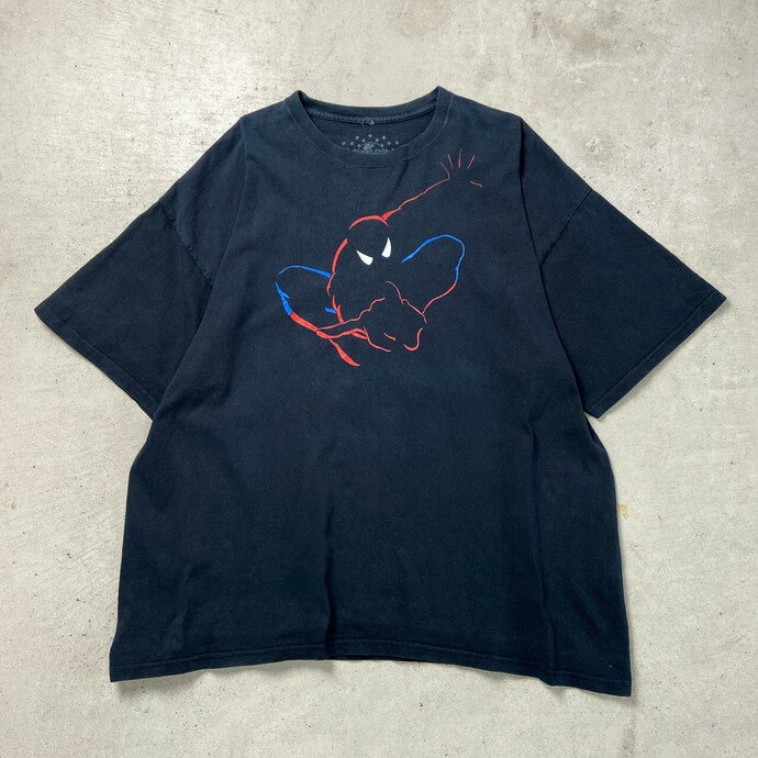 UNIVERSAL STUDIOS SPIDER-MAN スパイダーマン キャラクタープリントTシャツ メンズXXL 古着【中古】