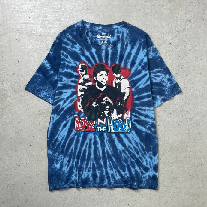 Boyz n the Hood ボーイズ'ン・ザ・フッド ムービープリントTシャツ タイダイ染め メンズXL 古着【中古】