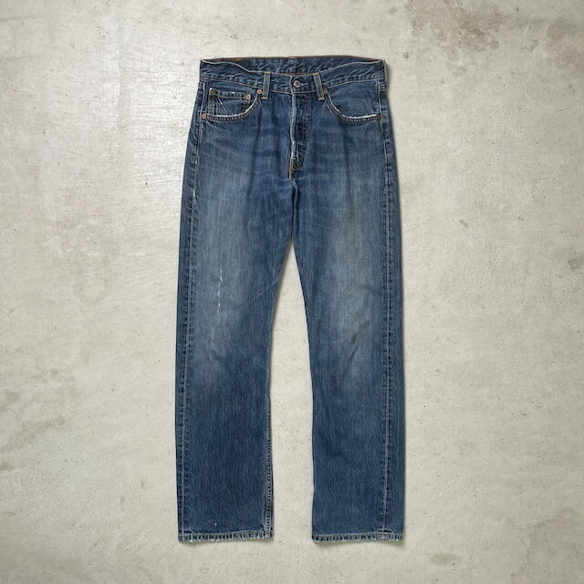 00年代 Levi's ユーロリーバイス 501 デニムパンツ ストレート メンズW31 古着【中古】