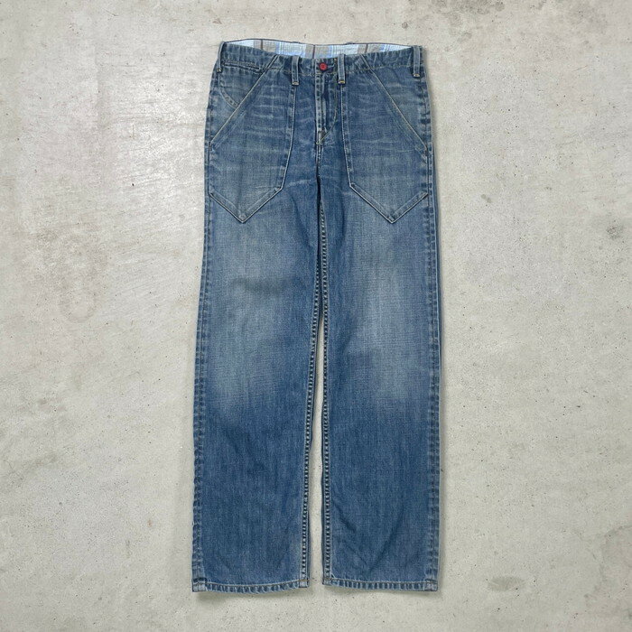 Levi's ユーロリーバイス 10509-0078 ストレート デニムパンツ メンズW30 古着【中古】