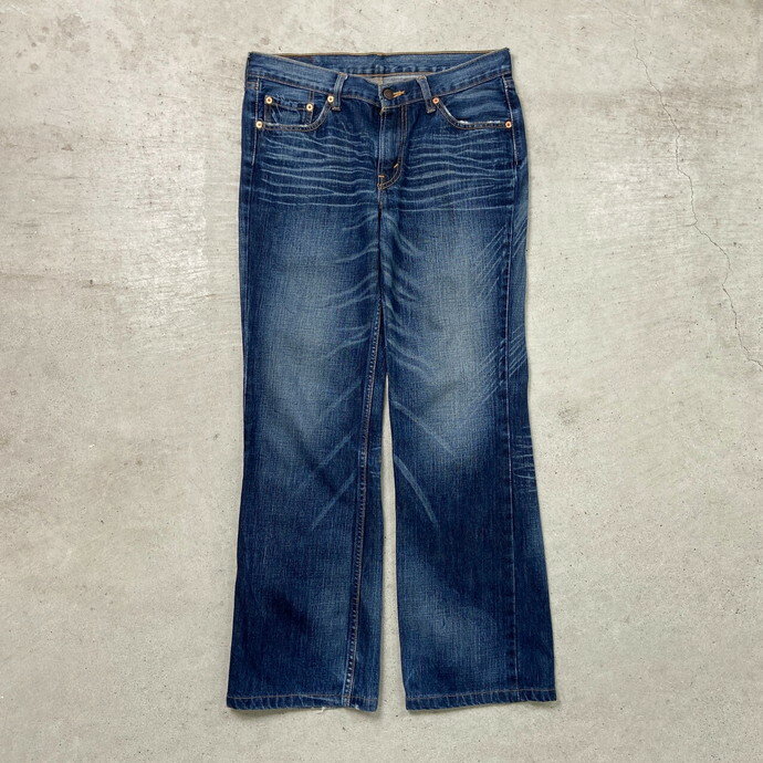 Levi's リーバイス 536 デニムパンツ フレアカットパンツ メンズW32 古着【中古】