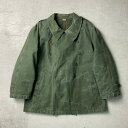 50年代 フランス軍 M-38 モーターサイクルジャケット ライナー付き メンズXL相当 古着【中古】
