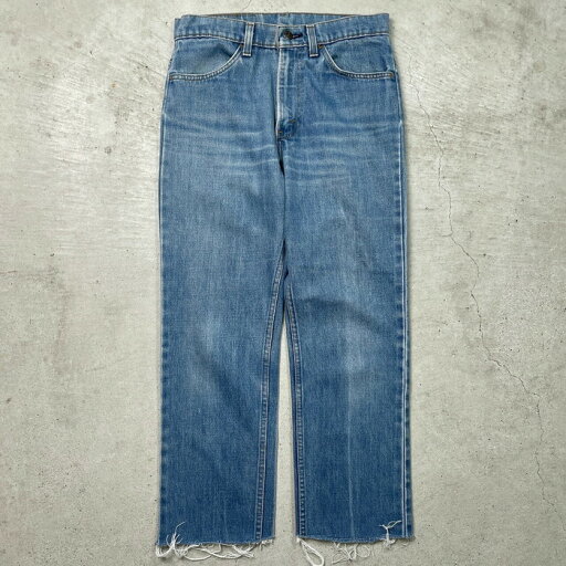 80年代 USA製 Levi's リーバイス 40519 0916 デニムパンツ オレンジタブ カットオフ メンズW31 古着【中古】 80年代 USA製 Levi's リーバイス 40519 0916 デニムパンツ オレンジタブ カットオフ メンズW31 古着【中古】