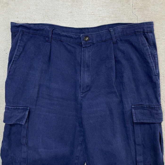 70年代 イタリアンワークパンツ カーゴパンツ ユーロワークパンツ メンズW42 古着【中古】