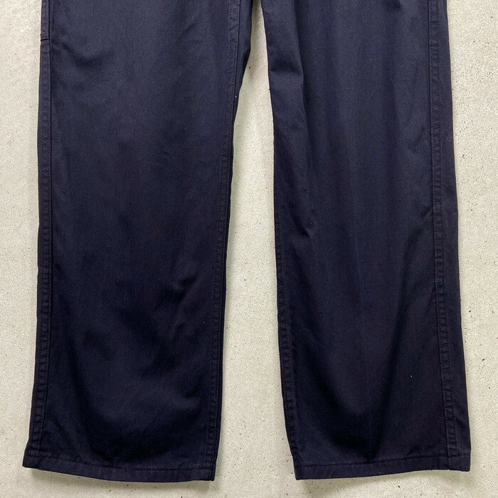 70年代 HBT ブラック フレンチワークパンツ ユーロワークパンツ メンズW31 古着【中古】【AS2509】