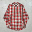 Brooks Brothers 346 ブルックスブラザーズ チェックシャツ ライトネルシャツ メンズM 古着【中古】(4)