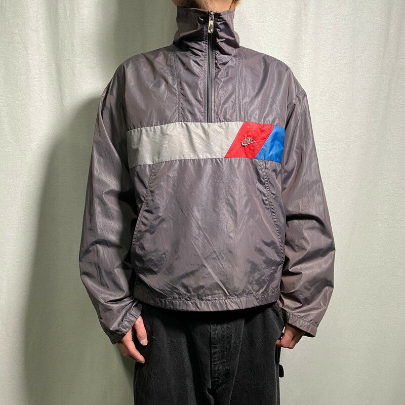 楽天市場】nike ハーフジップ ナイロンプルオーバー / メンズm 楽天市場】nike ハーフジップ ナイロンプルオーバー / メンズm