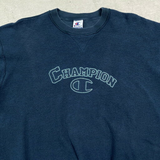 00年代 Champion チャンピオン スウェットシャツ インサイドアウト ビッグロゴ刺繍 メンズ2XL 古着【中古】【AS2509】 00年代 Champion チャンピオン スウェットシャツ インサイドアウト ビッグロゴ刺繍 メンズ2XL 古着【中古】【AS2509】