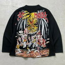 IRON MAIDEN アイアンメイデン バンドスウェットシャツ メンズL相当 古着【中古】