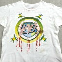 80年代 SLAYER スレイヤー バンドTシャツ バンT WORLD SACRIFICE TOUR メンズL-XL相当 古着【中古】