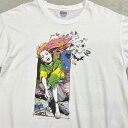 90年代 DC COMICS DELIRIUM SANDMAN キャラクタープリントTシャツ アメコミ 漫画 メンズL 古着【中古】