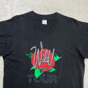 80年代~90年代 Erasure Wild Tour イレイジャー バンドTシャツ バンT ツアーT メンズXL相当 古着【中古】