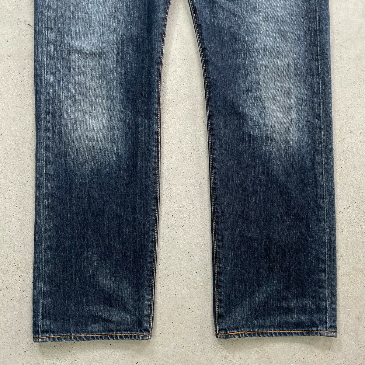 Levi's リーバイス 501 デニムパンツ ストレート 加工デニム メンズW34 古着【中古】