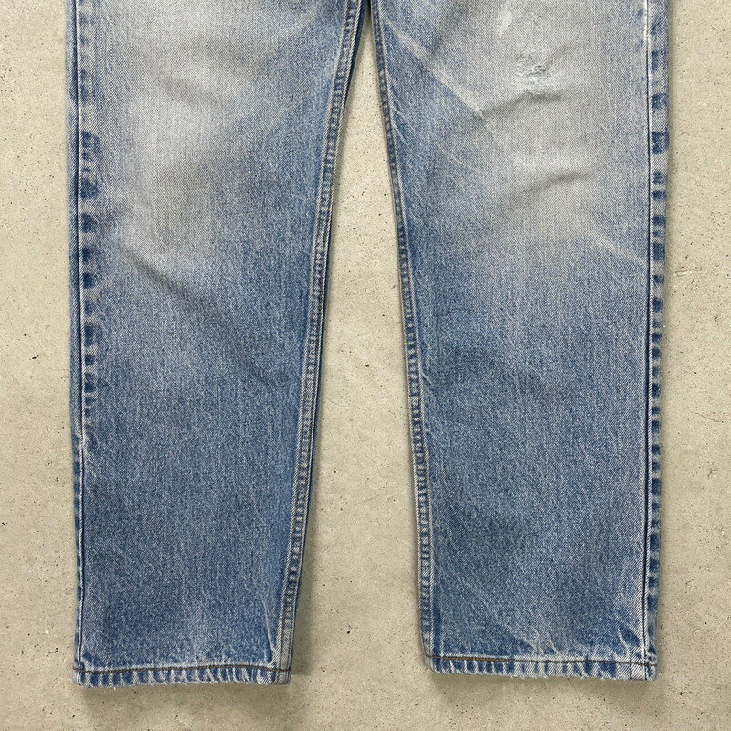 90年代 USA製 オレンジタブ Levi's リーバイス 505 ストレートデニムパンツ メンズW36 古着【中古】