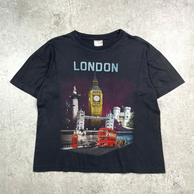 LONDON ロンドン スーベニア プリントTシャツ メンズM レディース 古着【中古】