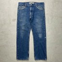 Levi's リーバイス 505 STRAIGHT FIT ストレート デニムパンツ メンズW34相当 古着【中古】(4)