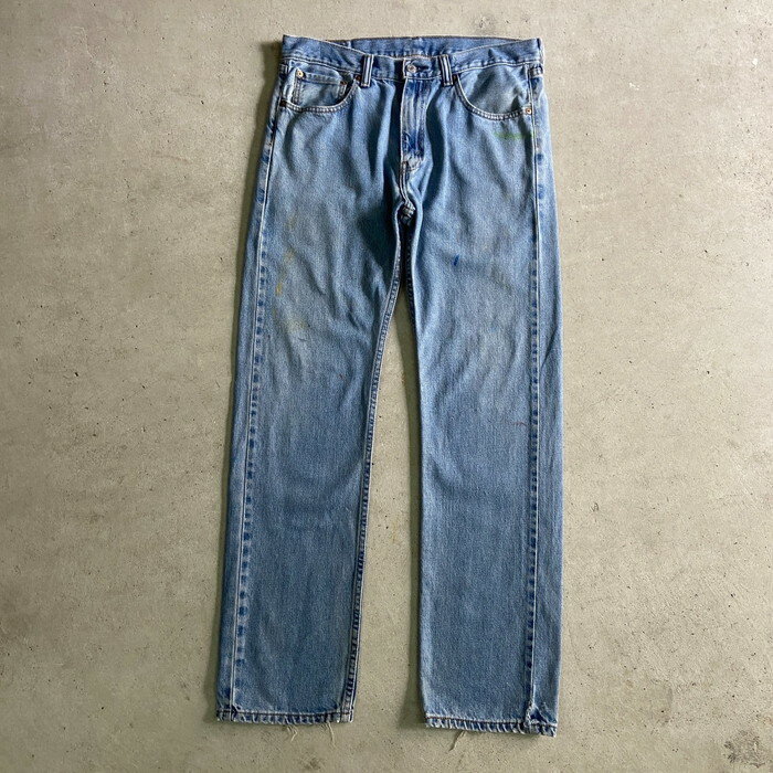 Levi's リーバイス 505 ストレート デニムパンツ メンズW32 古着【中古】【AS2509】
