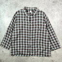 Polo by Ralph Lauren UNDERWEAR ポロバイラルフローレン タータンチェック パジャマシャツ メンズL-XL相当 古着【中古】