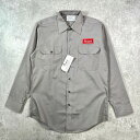 DEAD STOCK NOS 70年代 USA製 Conqueror シアーズ SEARS 企業ロゴワッペン ワークシャツ メンズM 古着【中古】