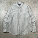 Ralph Lauren ラルフローレン キャンディストライプシャツ メンズXXL 古着【中古】