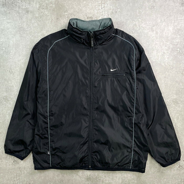 90~00年代 NIKE ナイキ ナイロンジャケット メンズXL相当 古着【中古】